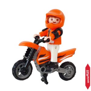 Playmobil 4698 Kind Op Cross Motor