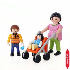 Playmobil 4782 Zwangere Mama Met twee Kinderen