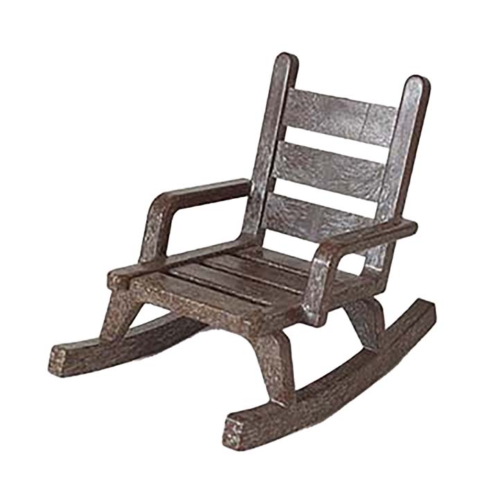Schommelstoel Bruin
