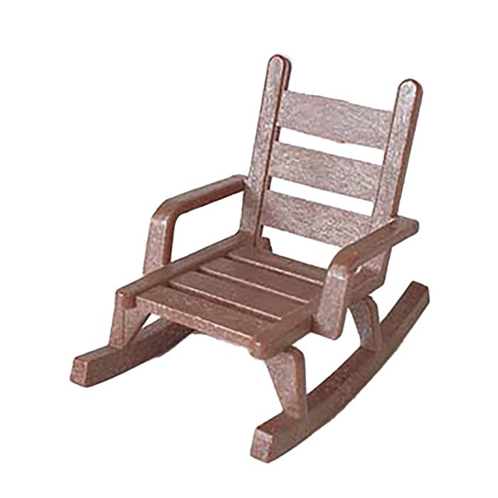 Schommelstoel Bruin