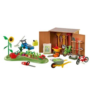 Playmobil 6558 Gereedschapsschuur met tuin