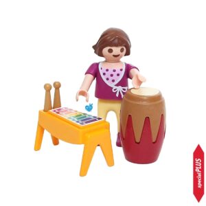 Playmobil 6808 Meisje met Muziekinstrumenten Xylofoon en Trommel
