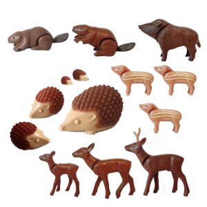 Playmobil Bosdieren – Egel Hert Wild Zwijn Bever
