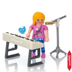 Playmobil 9095 Zangeres Met Keyboard
