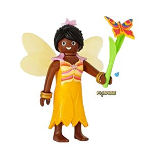 Playmobil Figures Serie 17 – Donkere Goede Fee met vlinder – Mooie sterke vrije vrouw