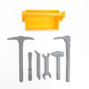 Playmobil Gereedschap Set – Klusset Grijs met Gele Bak 7dlg