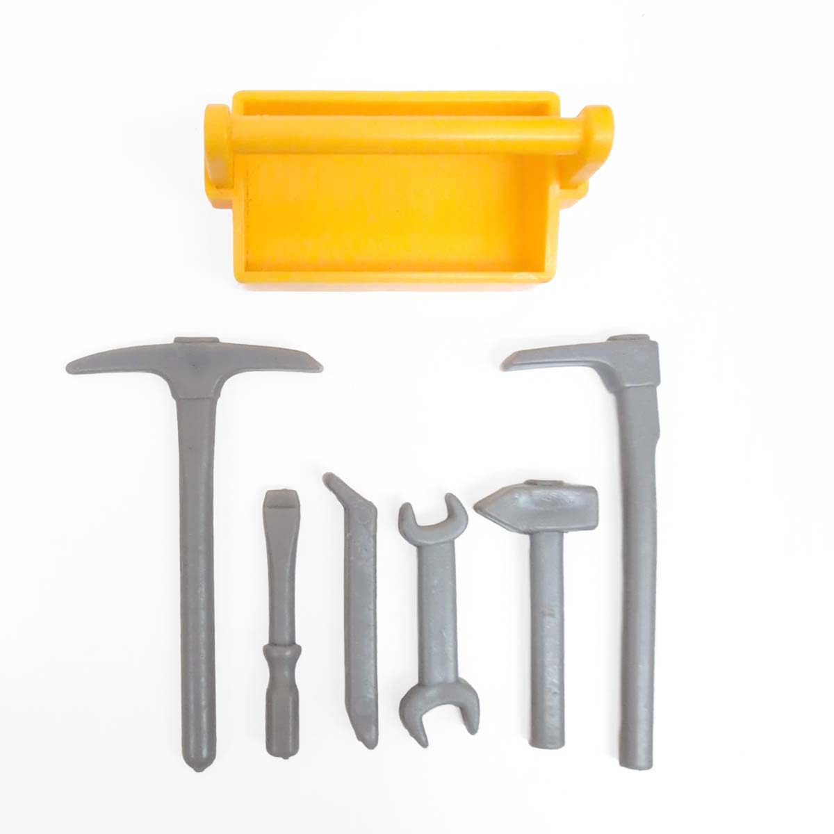 Playmobil Gereedschap Set – Klusset Grijs met Gele Bak 7dlg