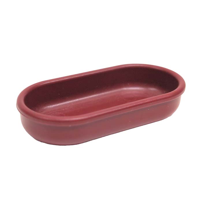 Safari voerbak, bad schaal bruin