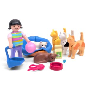 Playmobil Meisje Met Poezen