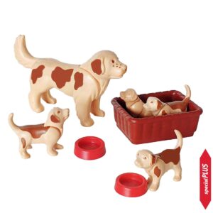 Playmobil 7366 Sint Bernard Hond met 4 puppy's