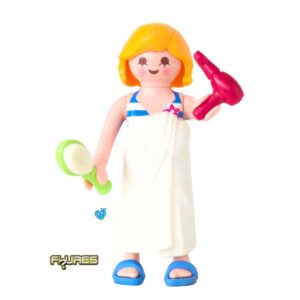 Playmobil Figures Serie 2 - Sauna Dame met badhanddoek
