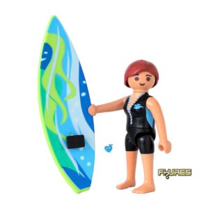 Playmobil Figures Serie 3 - Vrouwelijke surfer