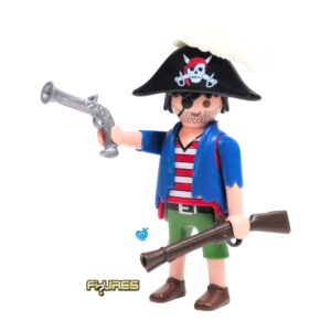 Playmobil Figures Serie 8 - Piraat met donderbus
