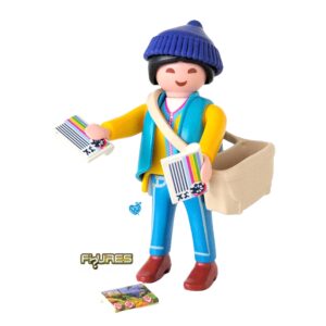 Playmobil Figures Serie 18 - Postbode