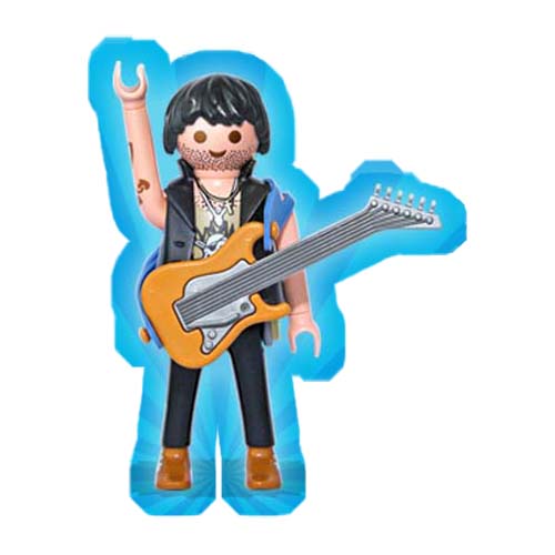 Playmobil Figures Serie 1 - Gitarist