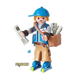 Playmobil Figures Serie 13 - Krantenbezorger op skates