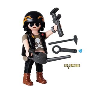 Playmobil Figures Serie 13 - Biker / Motercycle Mecanic