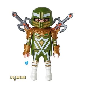Playmobil Figures Serie 15 - Groene ridder / superheld