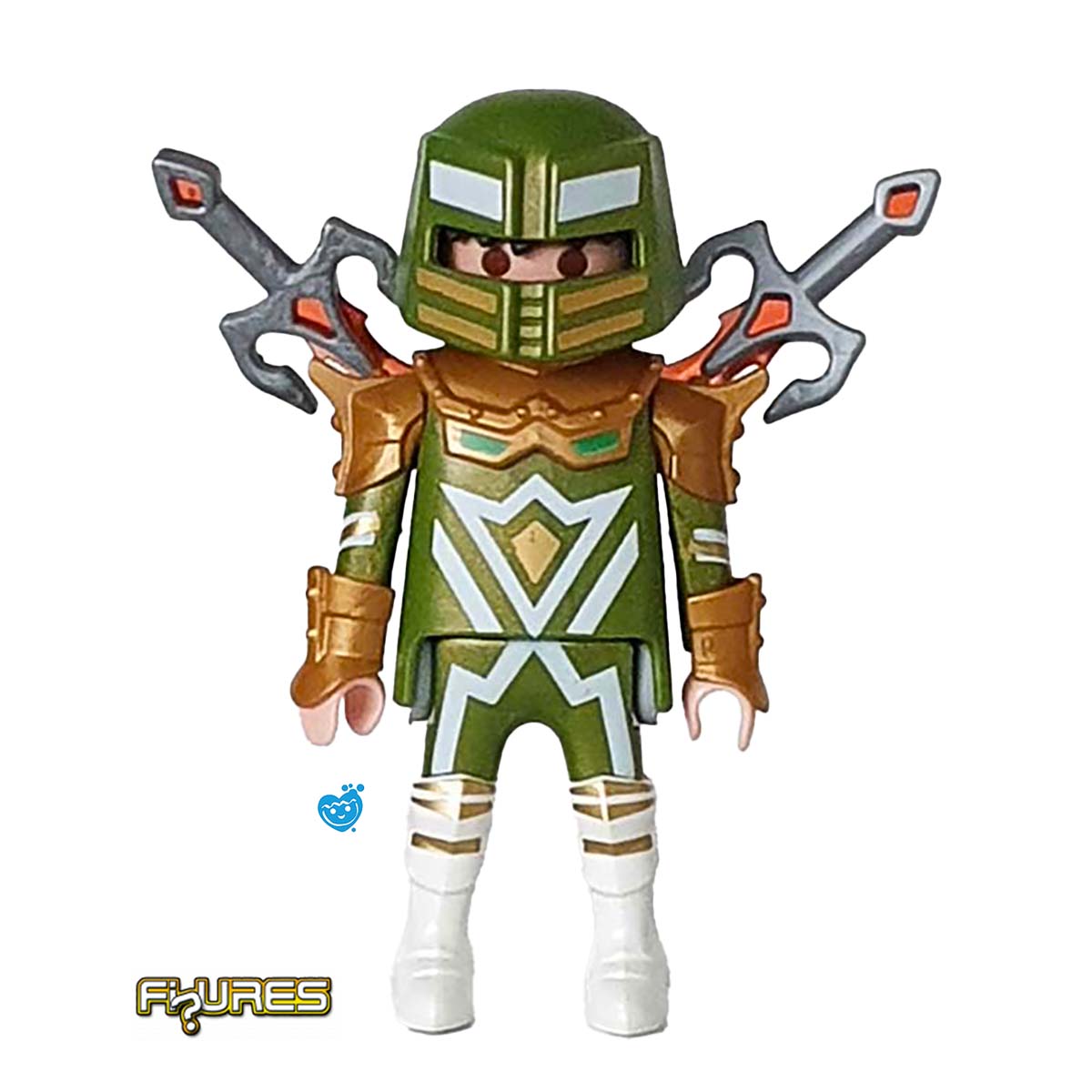 Playmobil Figures Serie 15 - Groene ridder / superheld