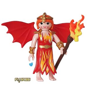 Playmobil Figures Serie 15 - Zij Duivels Vuurvrouw