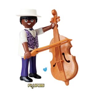 Playmobil Figures Serie 16 - Muzikant / bassist