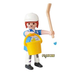 Playmobil Figures Serie 16 – Schilder Mama Klusjes Vrouw Dame