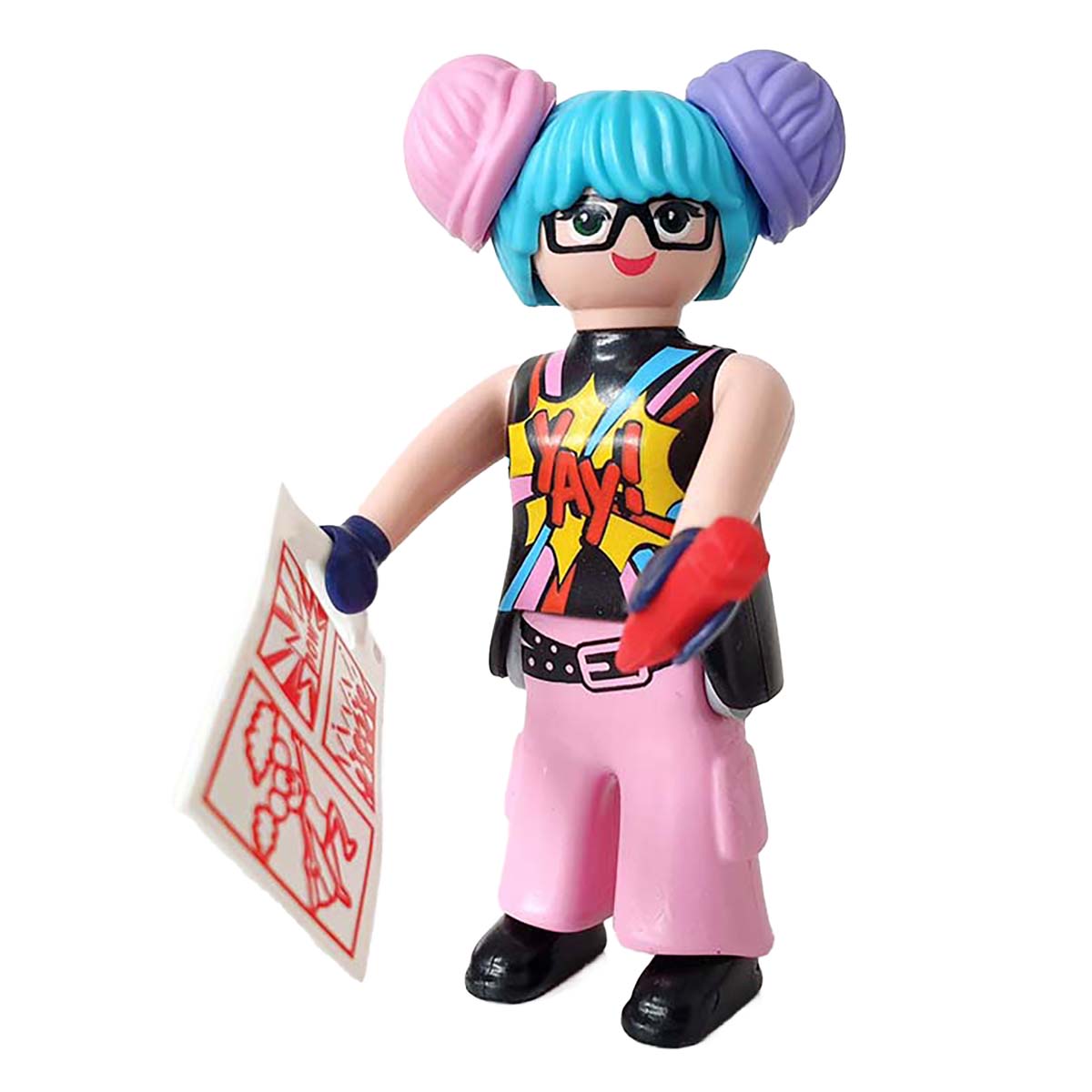 Playmobil Figures Serie 22 Striptekenaar Artieste