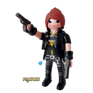 Playmobil Figures Serie 22 Undercover Vrouwelijke Politie Agente Stoere Krachtige Vrouw