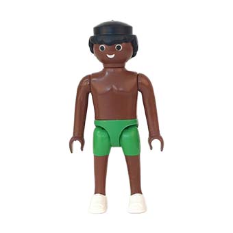 Playmobil Donkere man