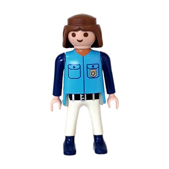 Playmobil Man met Politiepenning