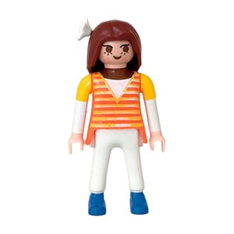 Playmobil kostuum Transgender Man in vrouwenkleding