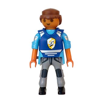 Playmobil Donkere Poppetjes Agent