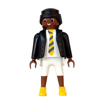 Playmobil Getinte Man Dief