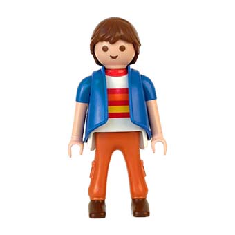 Playmobil Papa tijdens ’n Dagje weg met de huifkar
