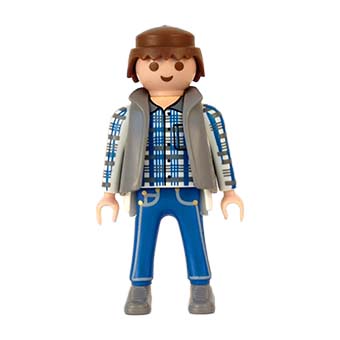 Playmobil Verkoper aan de deur