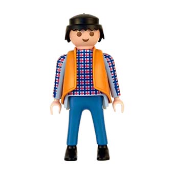 Playmobil Buschauffeur Vuilniswagen
