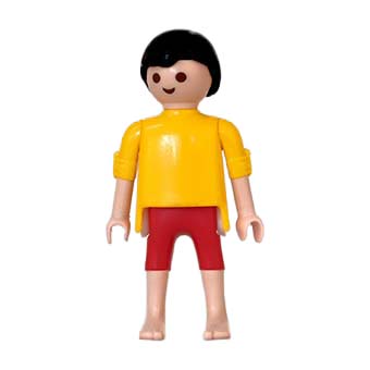 Playmobil Poppetje, Beroemdheid in zomerse kleding