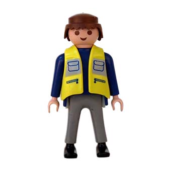 Playmobil Vliegveld Medewerker