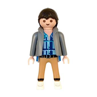 Playmobil De man die op zondag het vlees snijd