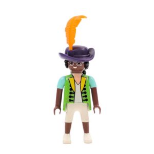 Playmobil Zwarte Piet met Veerhoed en Bril