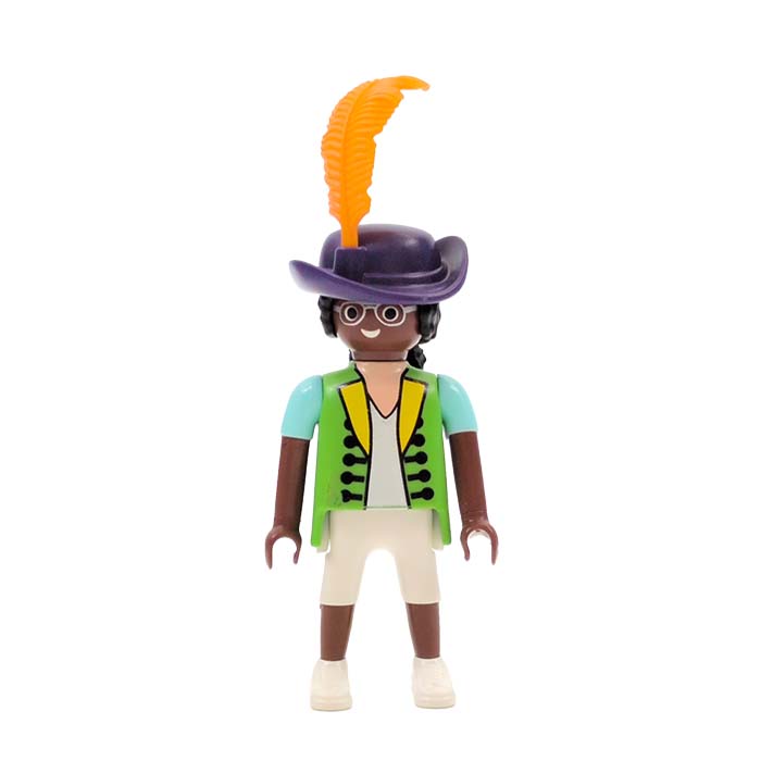 Playmobil Zwarte Piet met Veerhoed en Bril