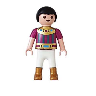 Playmobil Kind Jongen Robots, Broek lang Wit – Vriendelijke Max
