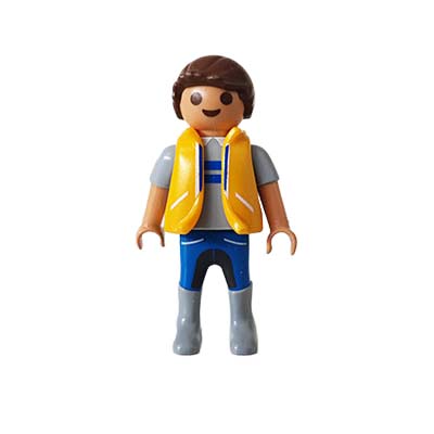 Playmobil Kind Jongen, Blauwe Broek – Vriendelijke Liam