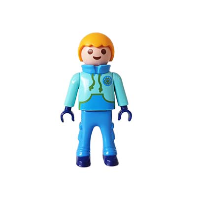 Playmobil Kind Jongen, Blauwe Broek – Creatieve Lucas