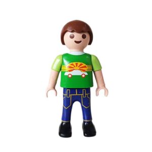 Playmobil Kind Jongen, Blauwe Broek – Slimme James