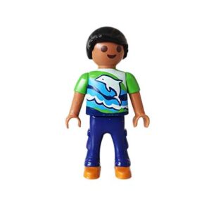 Playmobil Kind Jongen, Blauwe Broek – Sportieve Daniel