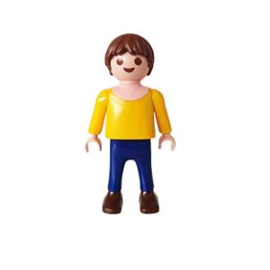 Playmobil Kind Jongen, Blauwe Broek – Moedige William