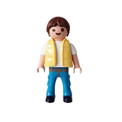 Playmobil Kind Jongen, Blauwe Broek – Aardige Lucas