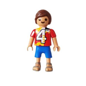 Playmobil Kind Jongen, Korte Broek, Blauw – Aardige Jake
