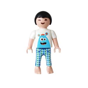 Playmobil Kind Jongen, Korte Broek, Blauw – Energieke Kristof